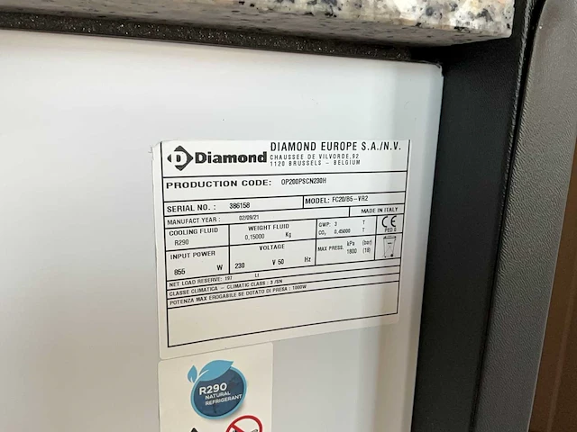 2021 diamond geventileerde koeltoog - afbeelding 4 van  9