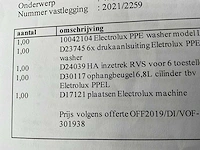 2021 electrolux eppwelgfb wasmachine voor ppe-kledij - afbeelding 6 van  14