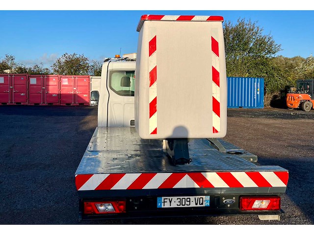 2021 ford transit 350 voertuig uitgerust met een boom lift andere voertuigen - afbeelding 9 van  16