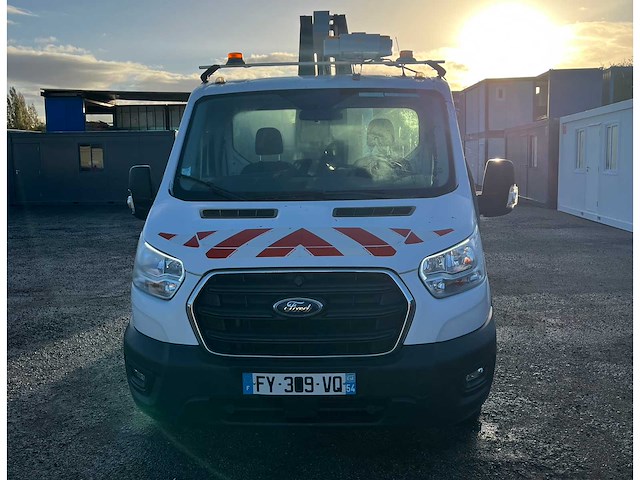 2021 ford transit 350 voertuig uitgerust met een boom lift andere voertuigen - afbeelding 11 van  16