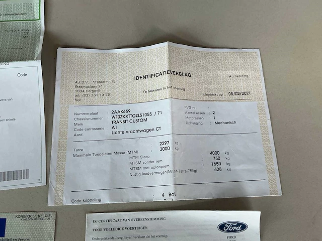 2021 ford transit - afbeelding 19 van  27