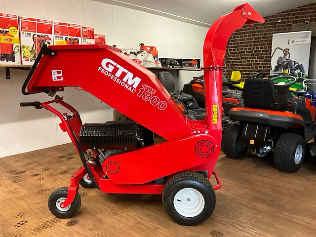 2021 gts 1800wd zelfrijdende houthakselaar honda motor 21hp max 120mm diameter - afbeelding 4 van  16