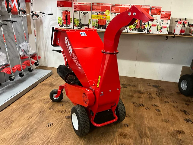 2021 gts 1800wd zelfrijdende houthakselaar honda motor 21hp max 120mm diameter - afbeelding 9 van  16