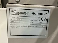 2021 hammer a341a vlakbank - afbeelding 9 van  9