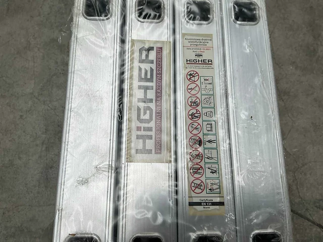 2021 higher plooiladder 4x3 - afbeelding 5 van  5