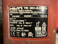 2021 hilti te 30-a36 boormachine - afbeelding 3 van  9