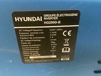 2021 hyundai hg2000i-b stroomgenerator - afbeelding 5 van  5