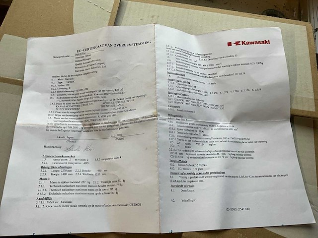 2021 kawasaki lzt 1000se - afbeelding 20 van  29