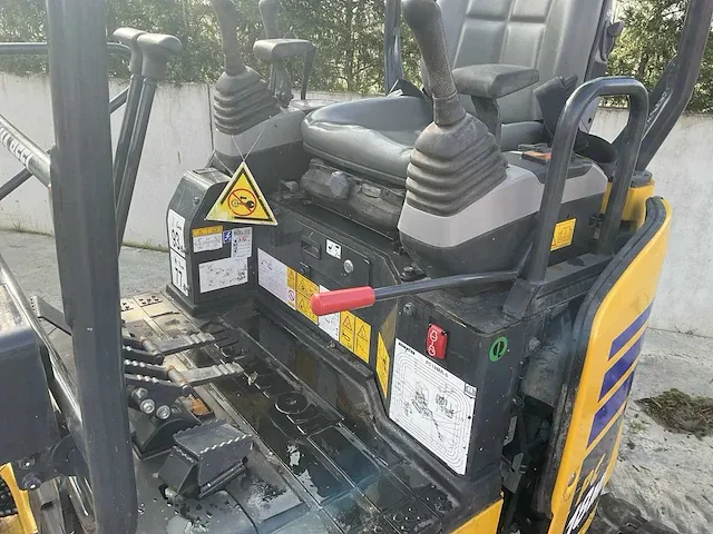 2021 komatsu pc18mr-5 minigraafmachine - afbeelding 3 van  14