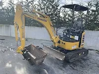 2021 komatsu pc18mr-5 minigraafmachine - afbeelding 1 van  14