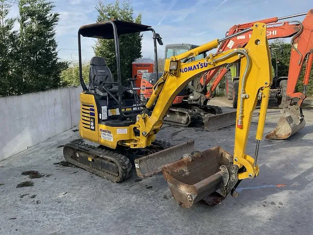 2021 komatsu pc18mr-5 minigraafmachine - afbeelding 8 van  14