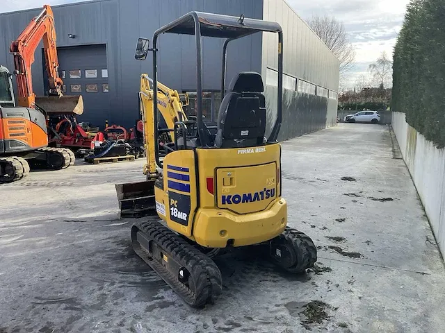 2021 komatsu pc18mr-5 minigraafmachine - afbeelding 10 van  14