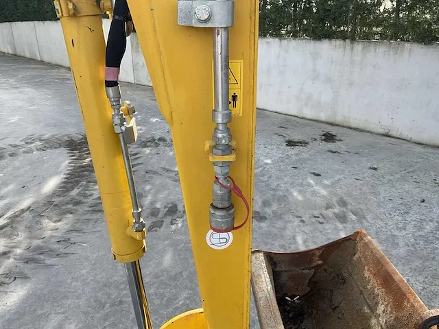 2021 komatsu pc18mr-5 minigraafmachine - afbeelding 13 van  14