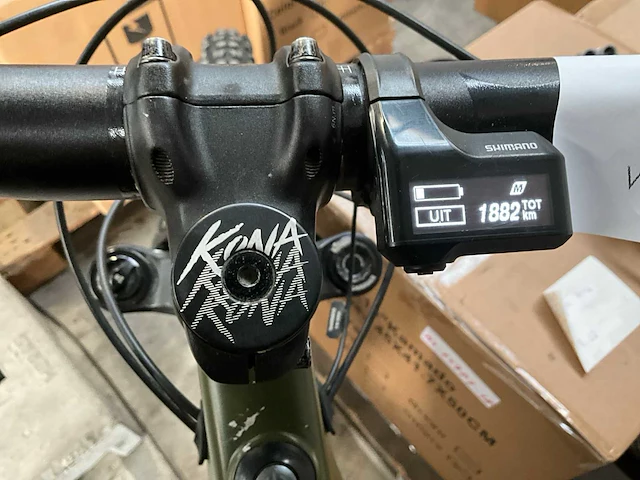 2021 kona remote 160 elektrische mountainbike (l) - afbeelding 11 van  19