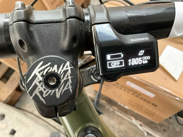 2021 kona remote 160 elektrische mountainbike (xl) - afbeelding 8 van  16