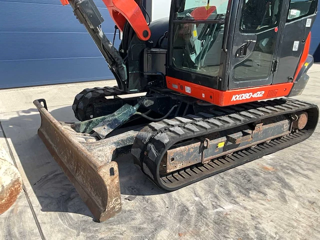 2021 kubota kx080-4~2 midigraafmachine - afbeelding 7 van  34