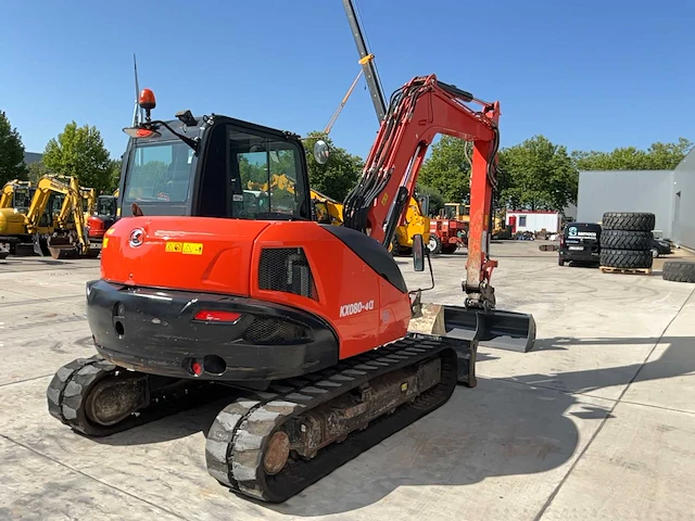 2021 kubota kx080-4~2 midigraafmachine - afbeelding 29 van  34