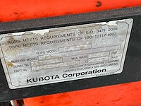 2021 kubota u10-3 minigraafmachines - afbeelding 6 van  18