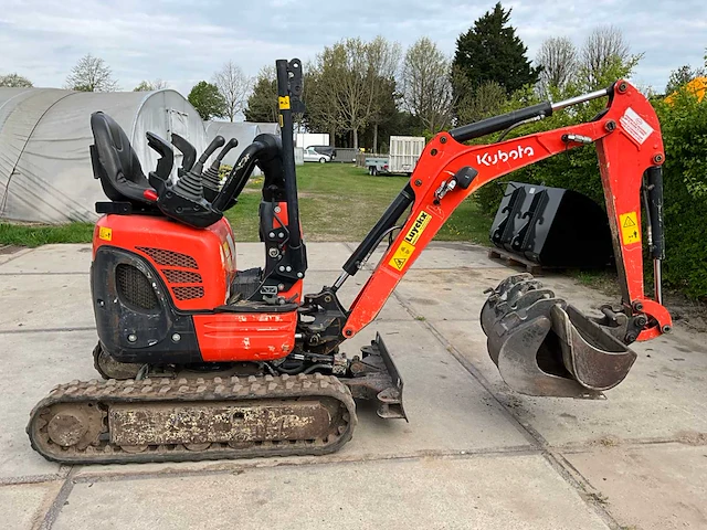 2021 kubota u10-3 minigraafmachines - afbeelding 11 van  18