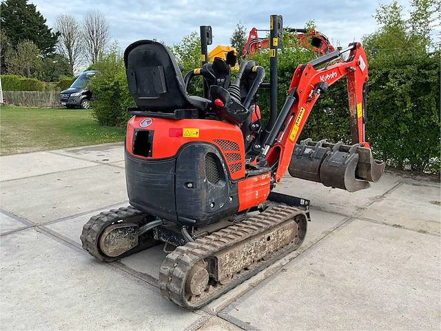 2021 kubota u10-3 minigraafmachines - afbeelding 12 van  18