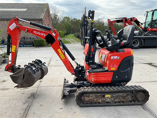 2021 kubota u10-3 minigraafmachines - afbeelding 15 van  18