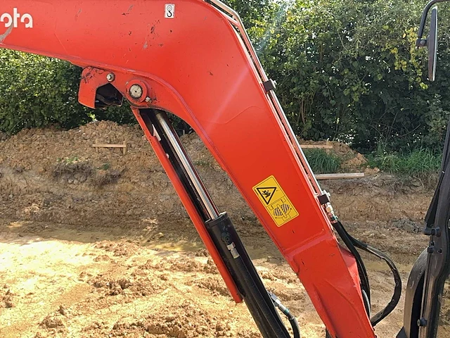 2021 kubota u27-4 minigraafmachine - afbeelding 16 van  43