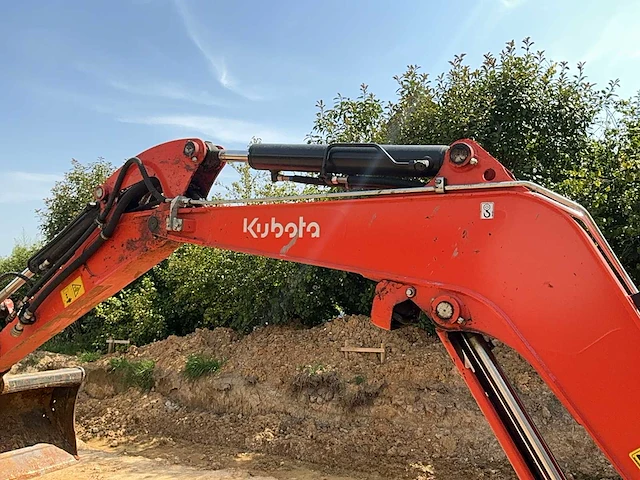 2021 kubota u27-4 minigraafmachine - afbeelding 17 van  43