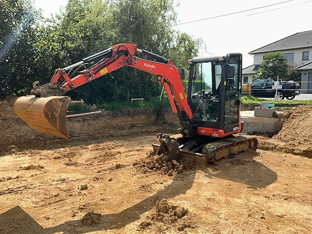 2021 kubota u27-4 minigraafmachine - afbeelding 1 van  43
