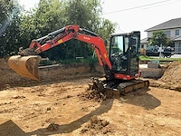 2021 kubota u27-4 minigraafmachine - afbeelding 1 van  43