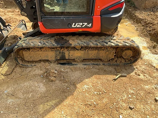 2021 kubota u27-4 minigraafmachine - afbeelding 23 van  43