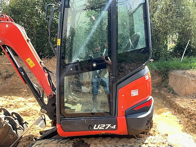 2021 kubota u27-4 minigraafmachine - afbeelding 24 van  43