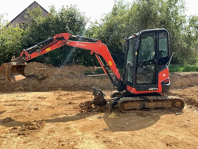 2021 kubota u27-4 minigraafmachine - afbeelding 2 van  43