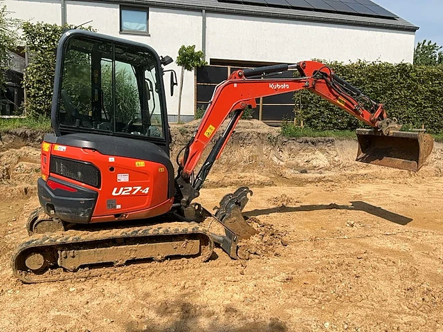 2021 kubota u27-4 minigraafmachine - afbeelding 6 van  43