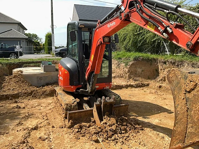 2021 kubota u27-4 minigraafmachine - afbeelding 9 van  43