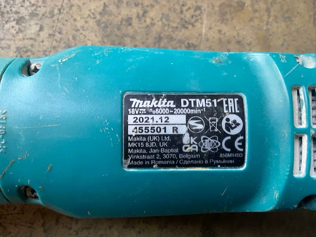 2021 makita dtm51 multi-tool - afbeelding 4 van  4