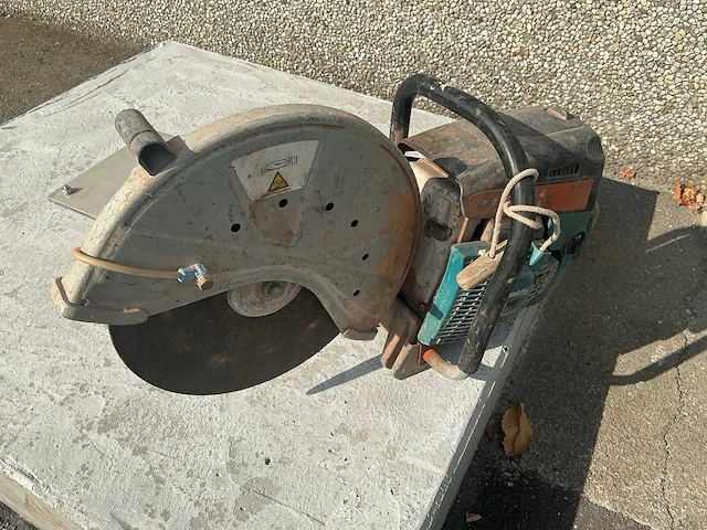2021 makita ek8100 benzine betonzaag - afbeelding 2 van  6