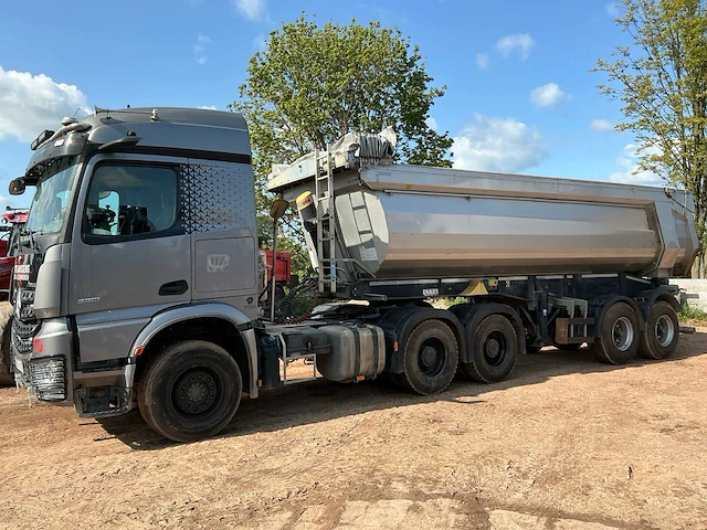 2021 mercedes-benz 963-4-e trekker met kipper (schwarzmuller) - afbeelding 2 van  37