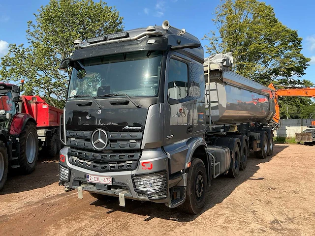 2021 mercedes-benz 963-4-e trekker met kipper (schwarzmuller) - afbeelding 12 van  37