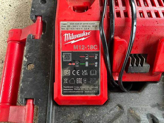 2021 milwaukee m18 onefhiwf1d garage inventaris, overig - afbeelding 13 van  14
