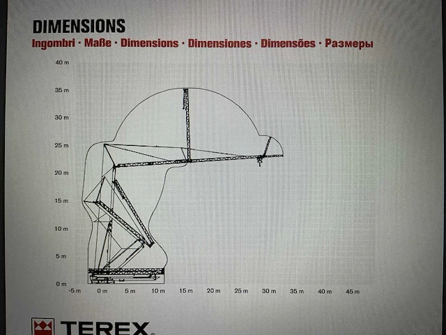 2021 mobiele torenkraan terex cse32 - afbeelding 40 van  45