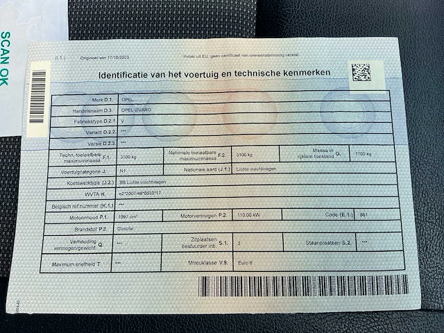2021 opel vivaro lichte vracht - afbeelding 52 van  57