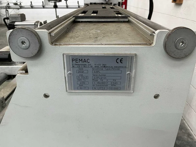 2021 pemac 03pl freesmachines met vast bed - afbeelding 8 van  26