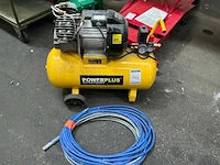 2021 powerplus powx1770 mobiele compressor - afbeelding 1 van  5