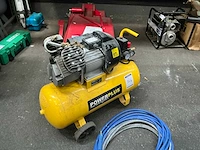 2021 powerplus powx1770 mobiele compressor - afbeelding 3 van  5