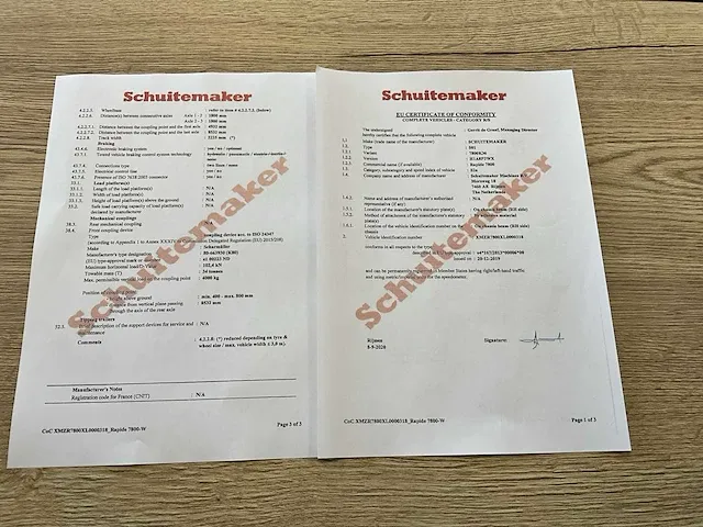 2021 schuitemaker s01 rapide 7800w opraapwagen - afbeelding 25 van  35