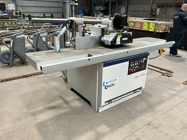 2021 scm class ti 120e verticale freesmachine toupie - afbeelding 1 van  15