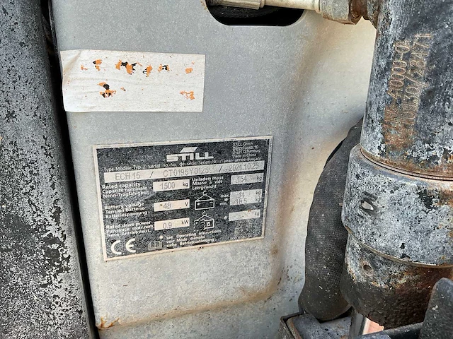 2021 still ech 15 elektrische palletwagen (2x) - afbeelding 8 van  10