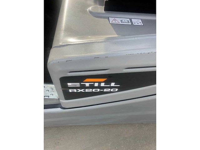 2021 still rx20-20p elektrische vorkheftruck met rotator - afbeelding 16 van  52