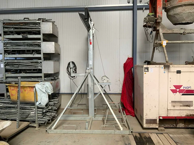 2021 telescopicmast bouwplaatsverlichting - afbeelding 3 van  7