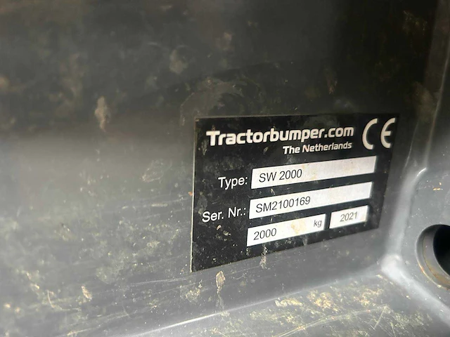 2021 tractobumper sw 2000 kg agrarisch diversen - afbeelding 5 van  5